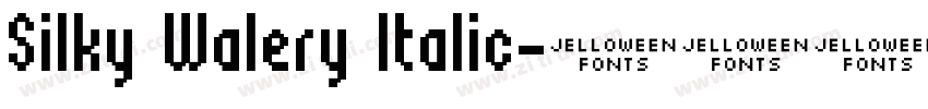 Silky Walery Italic字体转换